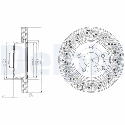 DELPHI Bremsscheibe