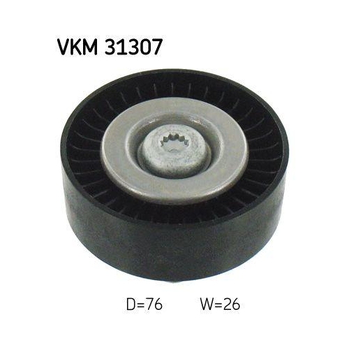 SKF Umlenk-/F&uuml;hrungsrolle, Keilrippenriemen