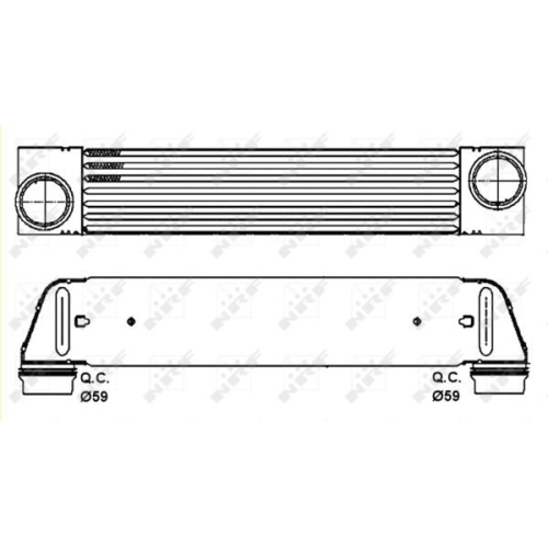 NRF Ladeluftkühler