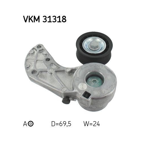 SKF Riemenspanner, Keilrippenriemen