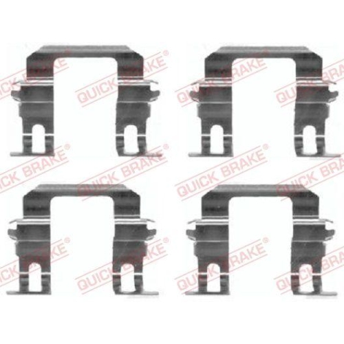 QUICK BRAKE Zubeh&ouml;rsatz, Scheibenbremsbelag