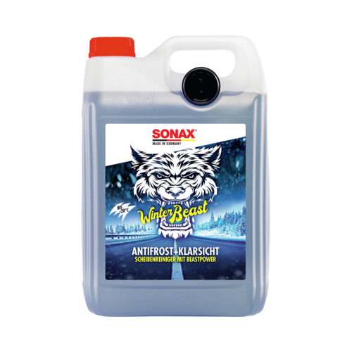 SONAX Frostschutz, Scheibenreinigungsanlage WinterBeast AntiFrost+KlarSicht bis -20 &deg;C