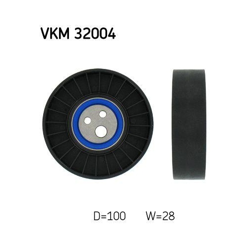 SKF Umlenk-/F&uuml;hrungsrolle, Keilrippenriemen