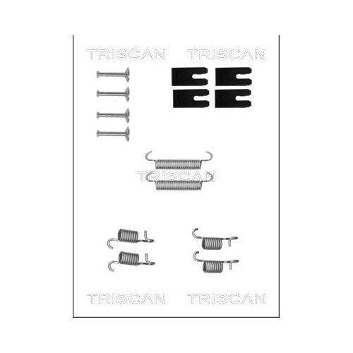 TRISCAN Zubehörsatz, Feststellbremsbacken
