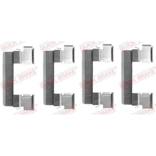 QUICK BRAKE Zubeh&ouml;rsatz, Scheibenbremsbelag