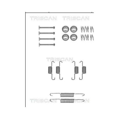 TRISCAN Zubehörsatz, Feststellbremsbacken