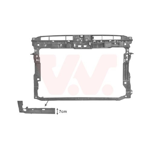 VAN WEZEL Frontverkleidung ** Equipart **