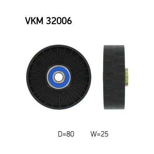 SKF Umlenk-/Führungsrolle, Keilrippenriemen