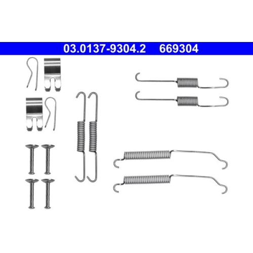 ATE Zubehörsatz, Bremsbacken