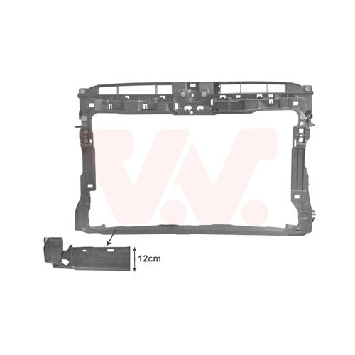 VAN WEZEL Frontverkleidung ** Equipart **