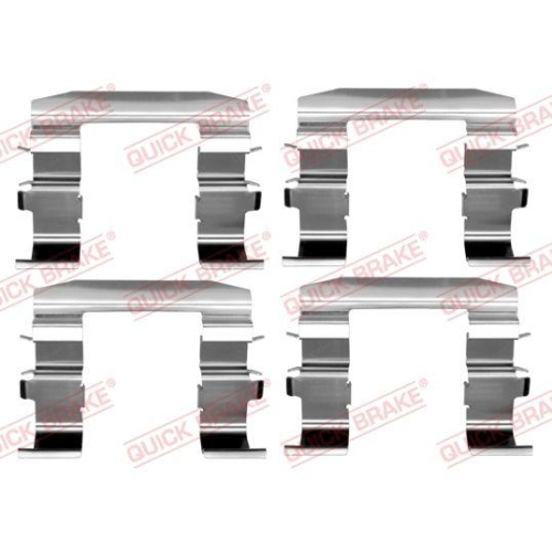 QUICK BRAKE Zubeh&ouml;rsatz, Scheibenbremsbelag