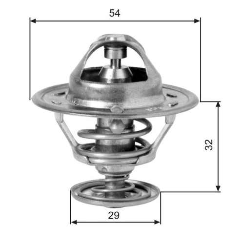 GATES Thermostat, K&uuml;hlmittel