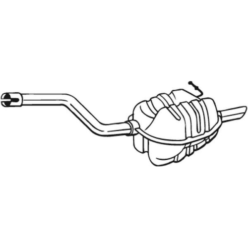 BOSAL Endschalldämpfer