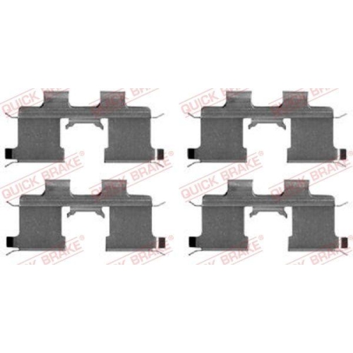 QUICK BRAKE Zubeh&ouml;rsatz, Scheibenbremsbelag