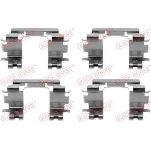QUICK BRAKE Zubeh&ouml;rsatz, Scheibenbremsbelag