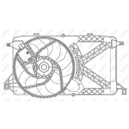NRF Lüfter, Motorkühlung