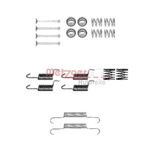 METZGER Zubehörsatz, Feststellbremsbacken