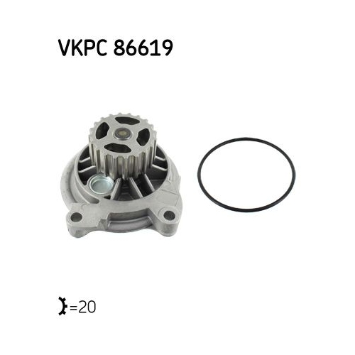 SKF Wasserpumpe, Motorkühlung Aquamax