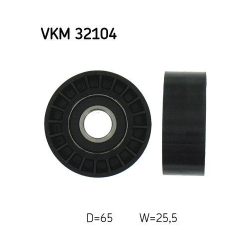 SKF Umlenk-/F&uuml;hrungsrolle, Keilrippenriemen