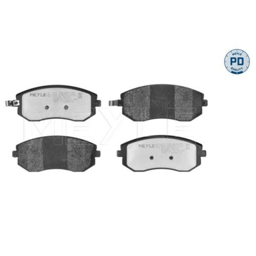 MEYLE Bremsbelagsatz, Scheibenbremse MEYLE-PD: Advanced performance and design.