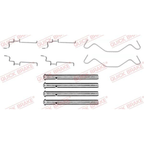 QUICK BRAKE Zubeh&ouml;rsatz, Scheibenbremsbelag