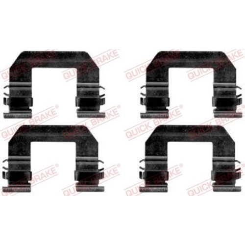 QUICK BRAKE Zubeh&ouml;rsatz, Scheibenbremsbelag