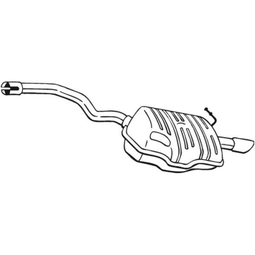 BOSAL Endschalldämpfer