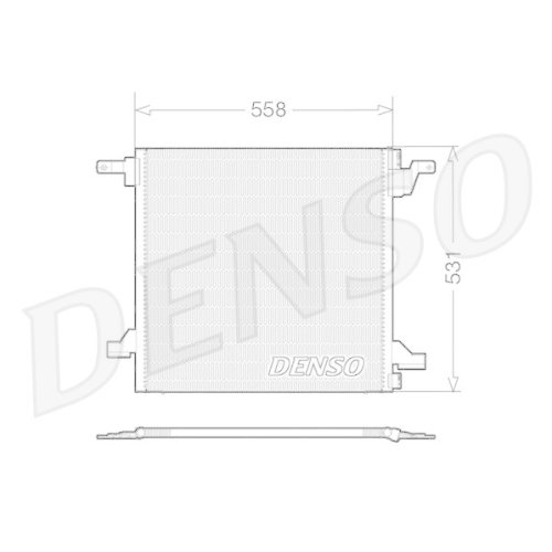 DENSO Kondensator, Klimaanlage