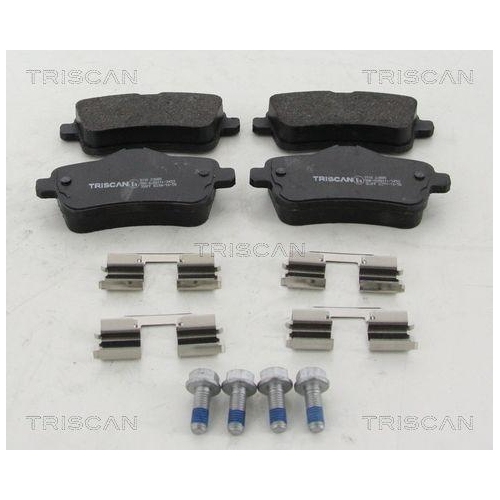 TRISCAN Bremsbelagsatz, Scheibenbremse