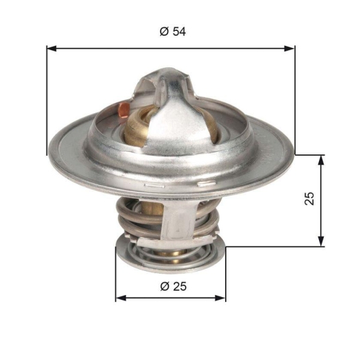 GATES Thermostat, K&uuml;hlmittel