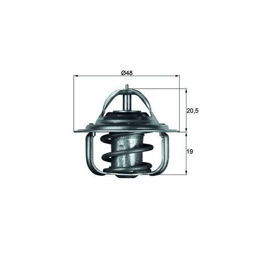 MAHLE Thermostat, Kühlmittel BEHR