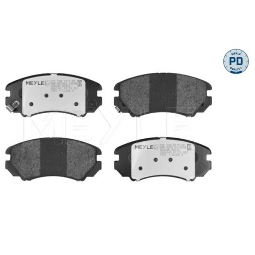 MEYLE Bremsbelagsatz, Scheibenbremse MEYLE-PD: Advanced performance and design.