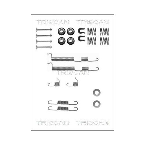 TRISCAN Zubehörsatz, Bremsbacken