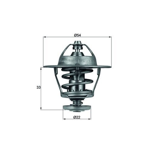 MAHLE Thermostat, Kühlmittel BEHR