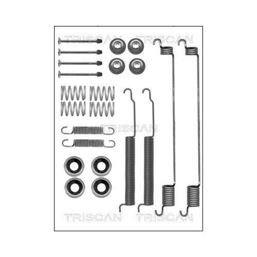 TRISCAN Zubehörsatz, Bremsbacken