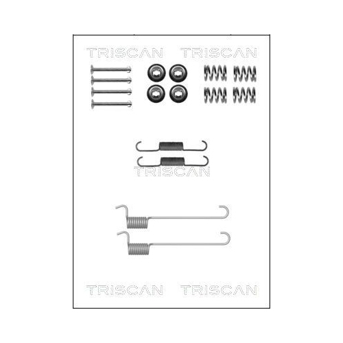 TRISCAN Zubehörsatz, Feststellbremsbacken