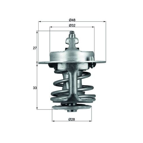 MAHLE Thermostat, Kühlmittel BEHR