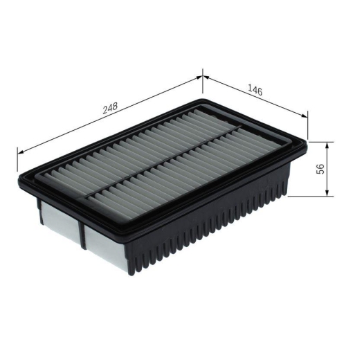 BOSCH Luftfilter