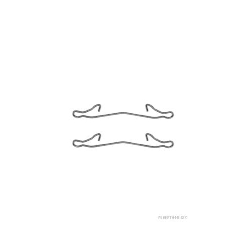 HERTH+BUSS JAKOPARTS Zubehörsatz, Scheibenbremsbelag