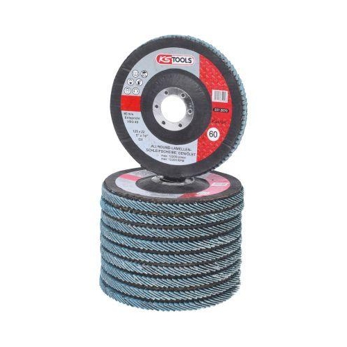 KS TOOLS Lamellenschleifscheibe, Winkelschleifer