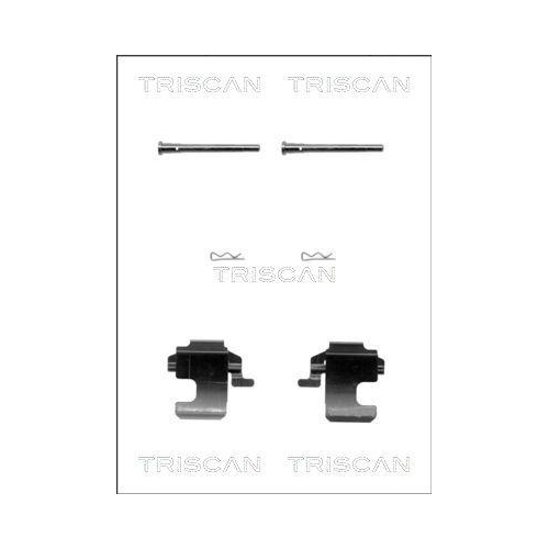 TRISCAN Zubeh&ouml;rsatz, Scheibenbremsbelag