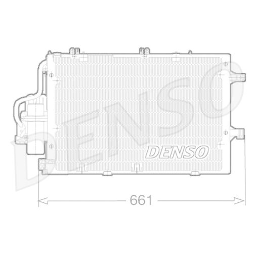 DENSO Kondensator, Klimaanlage