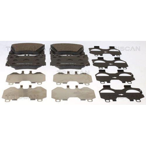 TRISCAN Bremsbelagsatz, Scheibenbremse