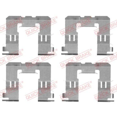 QUICK BRAKE Zubeh&ouml;rsatz, Scheibenbremsbelag