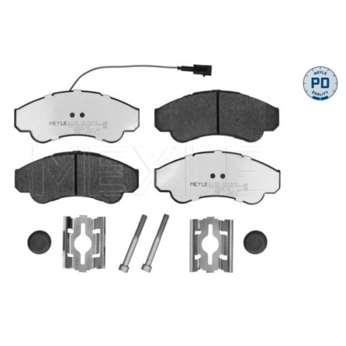 MEYLE Bremsbelagsatz, Scheibenbremse MEYLE-PD: Advanced performance and design.