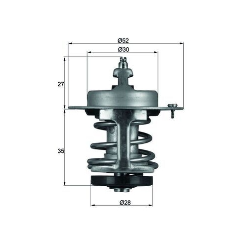 MAHLE Thermostat, Kühlmittel BEHR