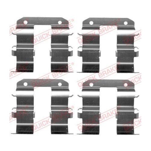 QUICK BRAKE Zubeh&ouml;rsatz, Scheibenbremsbelag