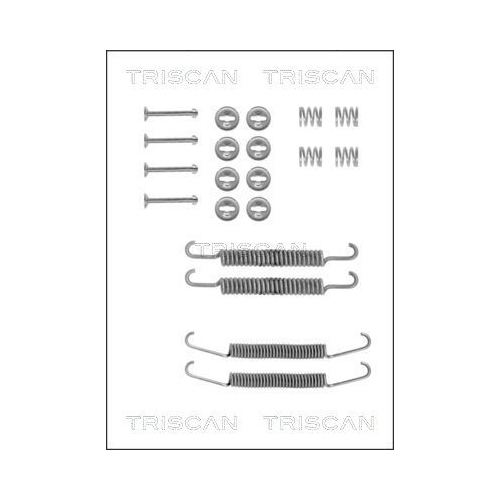 TRISCAN Zubehörsatz, Bremsbacken
