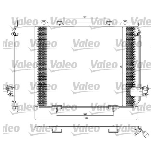 VALEO Kondensator, Klimaanlage