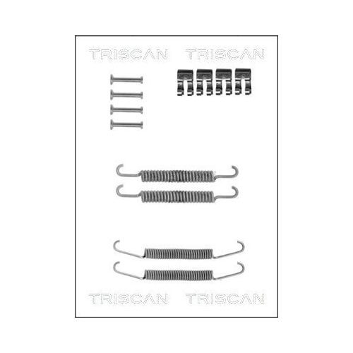 TRISCAN Zubehörsatz, Bremsbacken